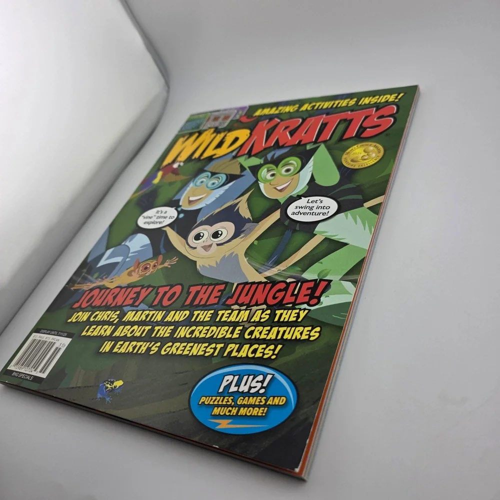 Wild Kratts Journey to‎ the Jungle Interactive Educational Activity Magazine